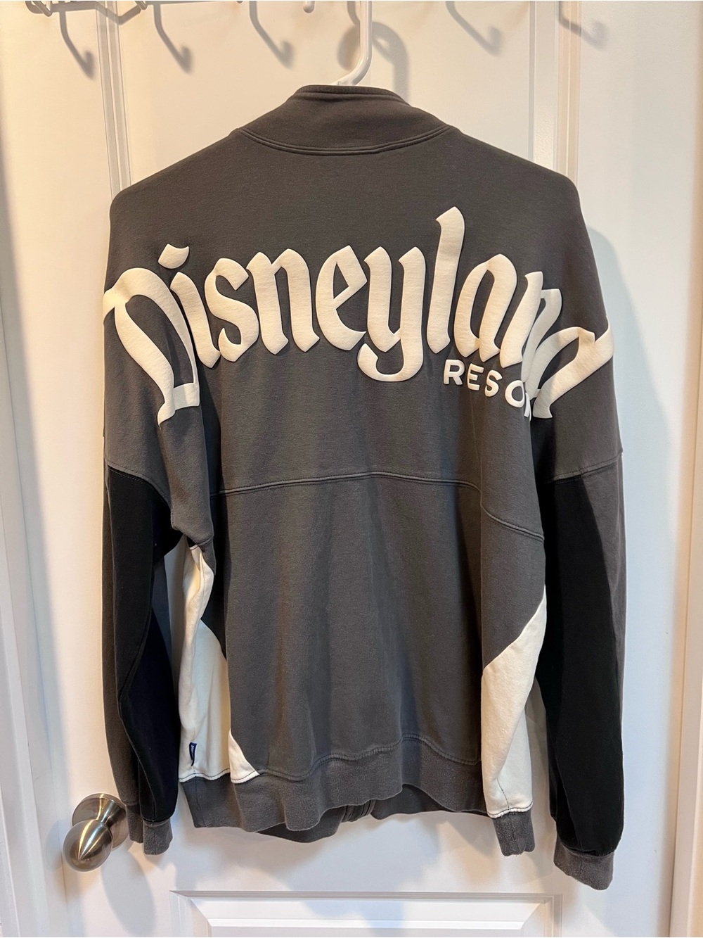 Unisex Disneyland Black, Gray, & White Spirit Jersey (Size M)
